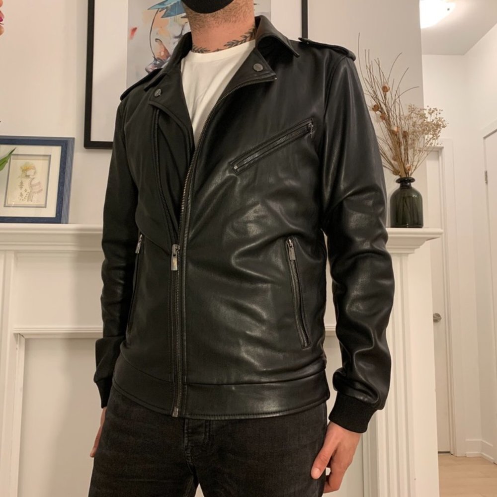Faux-leather jacket - Picture 5 of 5